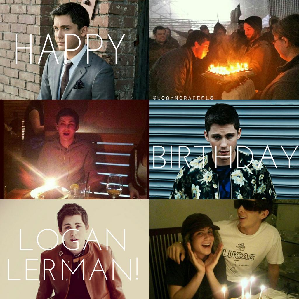 Happy Birthday Logan Lerman. Stay hot, handsome and successful. We love you, Logan!     