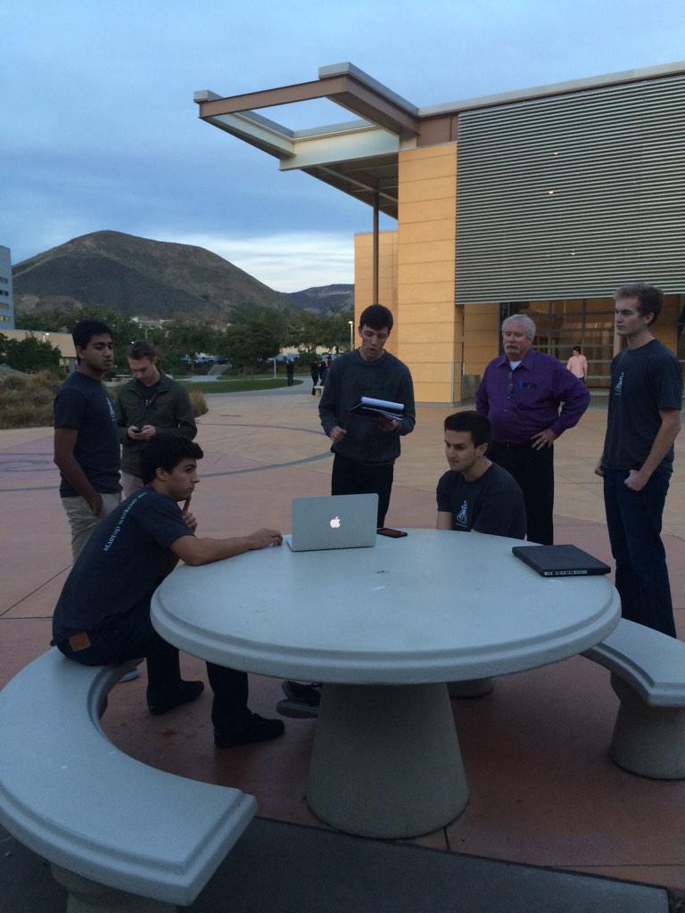 katiewhite360's tweet photo. The second place team for startup weekend! Thanks all @CPPrezArmstrong @InnovateCalPoly #Clock'd #founder http://t.co/fdbjEqXWcx