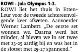 OlympusMade's tweet photo. Strijdlustig Heren 1 pakt overwinning in Etten-Leur tegen ROWI http://t.co/9NxMN1NWih