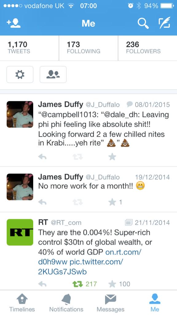 James Duffy tweet media