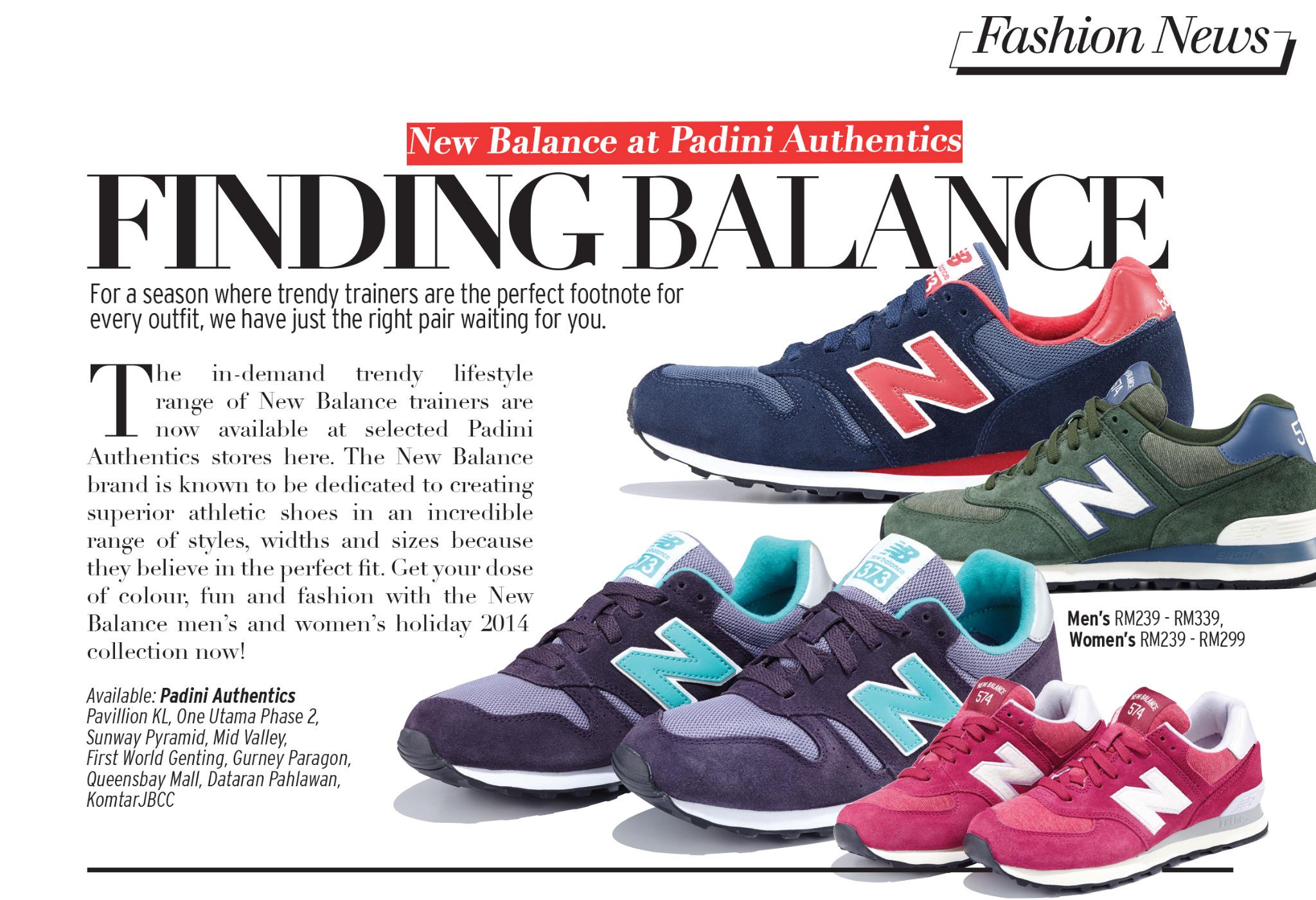 mid valley new balance