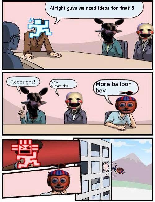 TheHuskyGamer's tweet image. No more Balloon Boy! #FiveNightsAtFreddys3 #FiveNightsAtFreddysArtwork