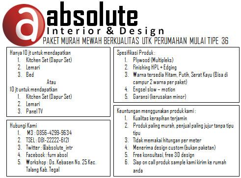 Paket furniture harga heboh! potongan 500rb sampai akhir januari <a href="/infotegal/">infotegal</a> #pasarTGL ,design cek time line kami