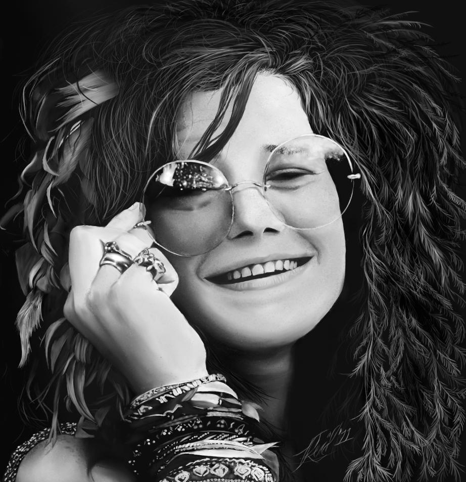   Born on this day in 1943, 60s star Janis Joplin  You mean legend? 60s Legend. Happy Birthday girl,