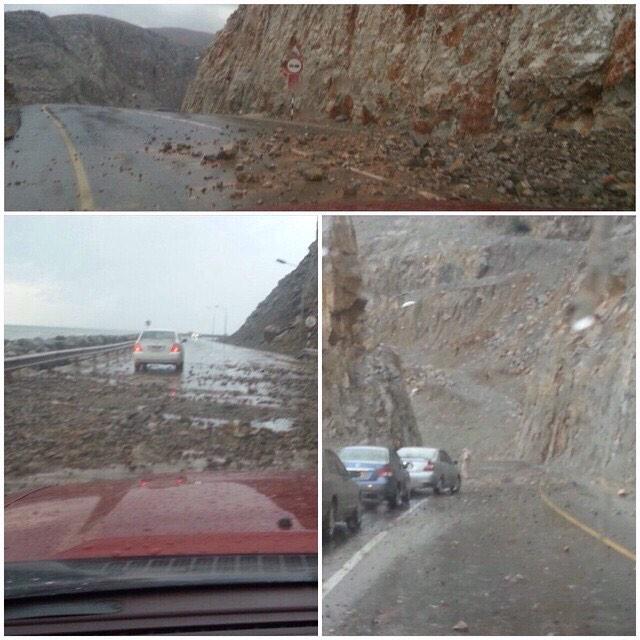 WeatherOman's tweet photo. تساقط الصخور بشارع #خصب_بخاء
نتمنی من جميع مرتادي الطريق توخّى الحذر #عارف_الشحي http://t.co/zaS3yRMHVC