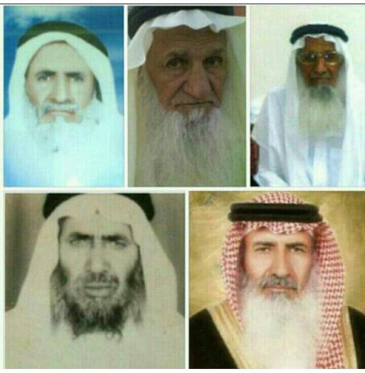 شيوخ ال حمامه بلسمر/الله يرحمهم ويسكنهم فسيح الجنه   أمين يارب العالمين