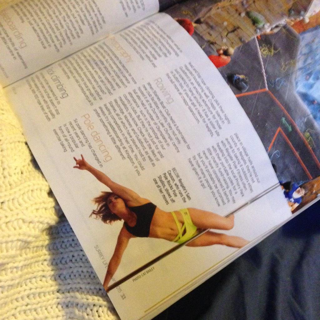 PoleRocks's tweet photo. See Pole Rocks in Surrey Life Magazine! #Surrey #surreylife #surreychat #Surreyheath2015 #polefitness #polerocks http://t.co/aaFvC60LsY
