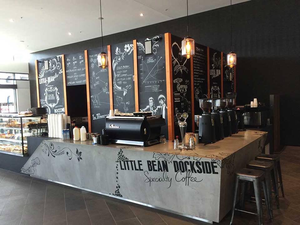 LBdockside's tweet photo. Open and ready to serve :) Specialty coffee at Docklands http://t.co/b5NMzxfT4R