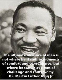 There are a lot of great MLK memes out there. 
I love this because of his smile and the power of the message