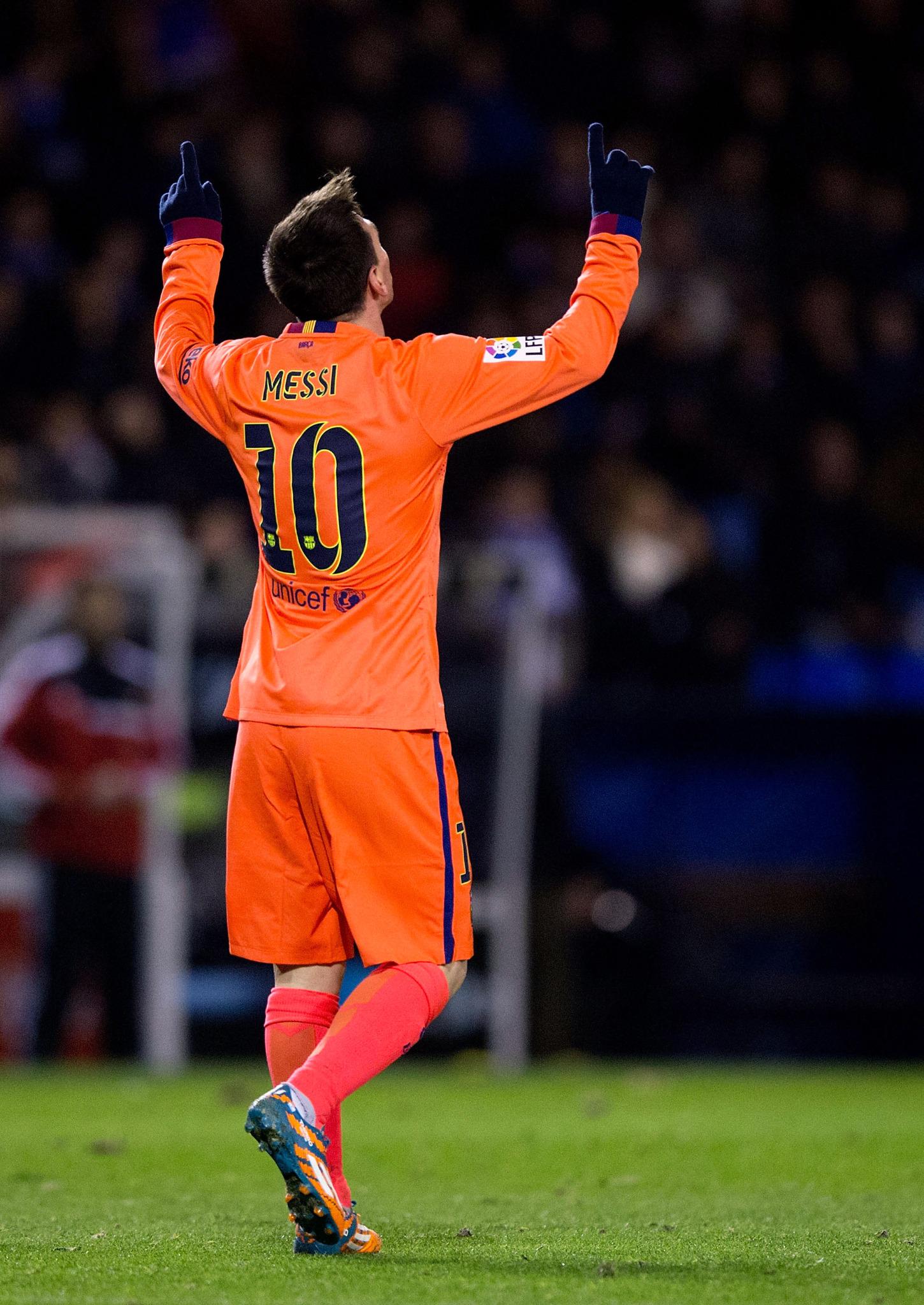 Messi orange jersey hotsell