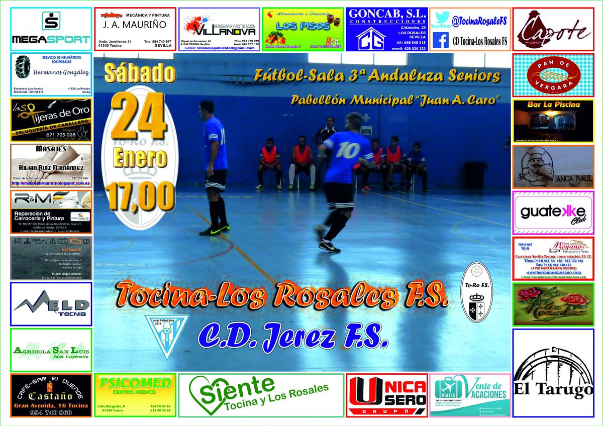 <a href="/TocinaRosaleFS/">TOCINALOS ROSALES FS</a> vs. @JerezFS2014