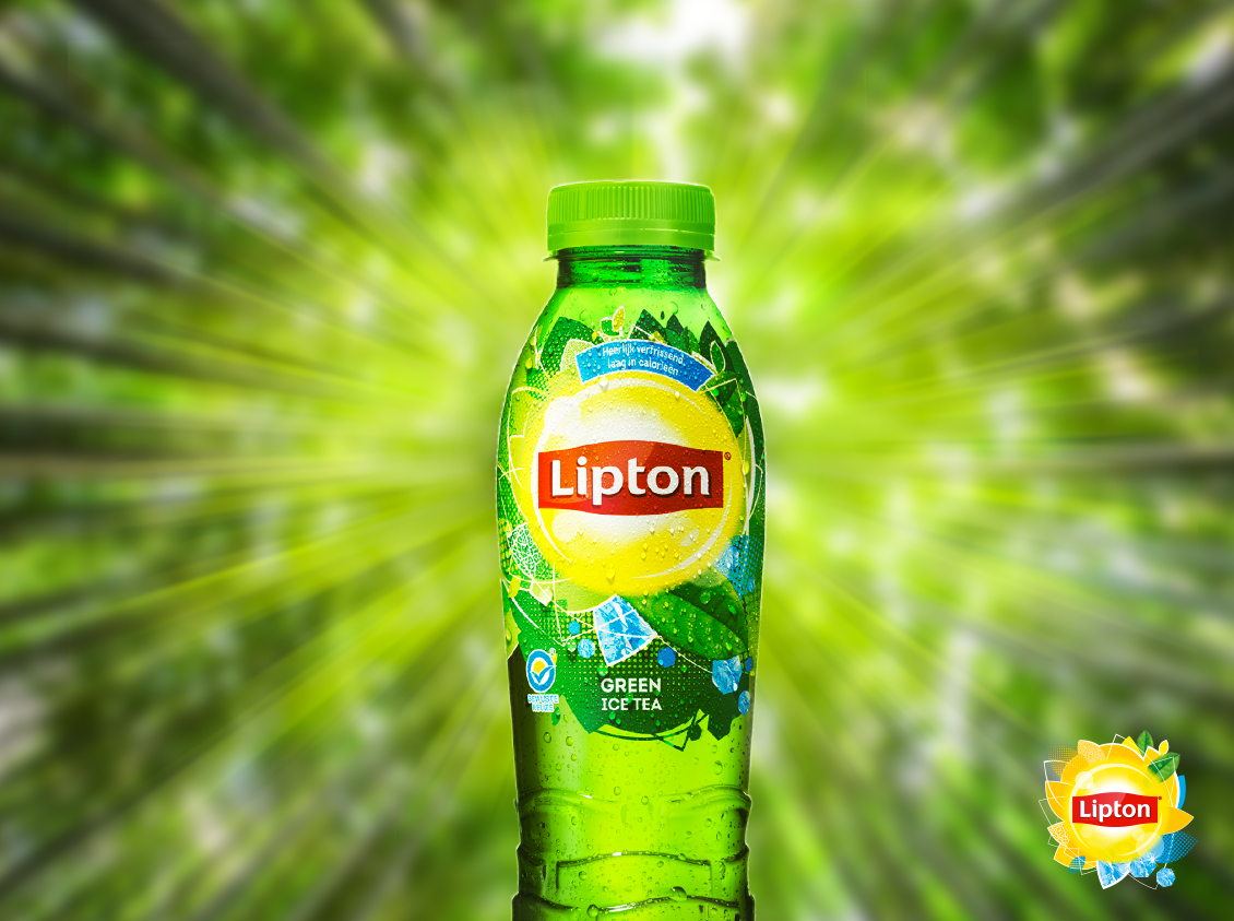 De zon schijnt en de Lipton Ice Tea is green. Wat nou #BlueMonday ;-)