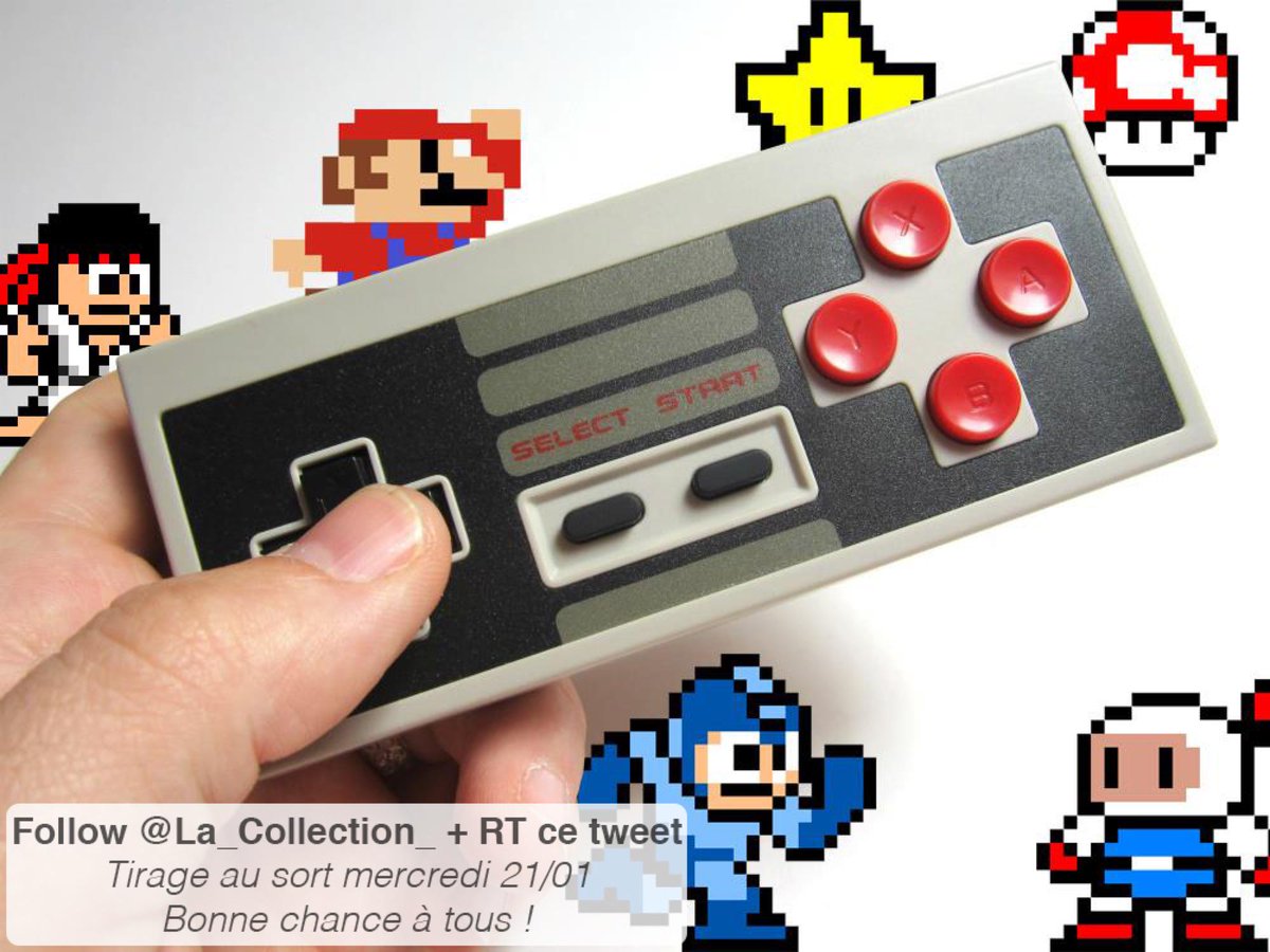 19.01 La collection / 1 manette sans fil Nes à gagner DLP: 21/01/2015 B7tEiUFIUAANLfj