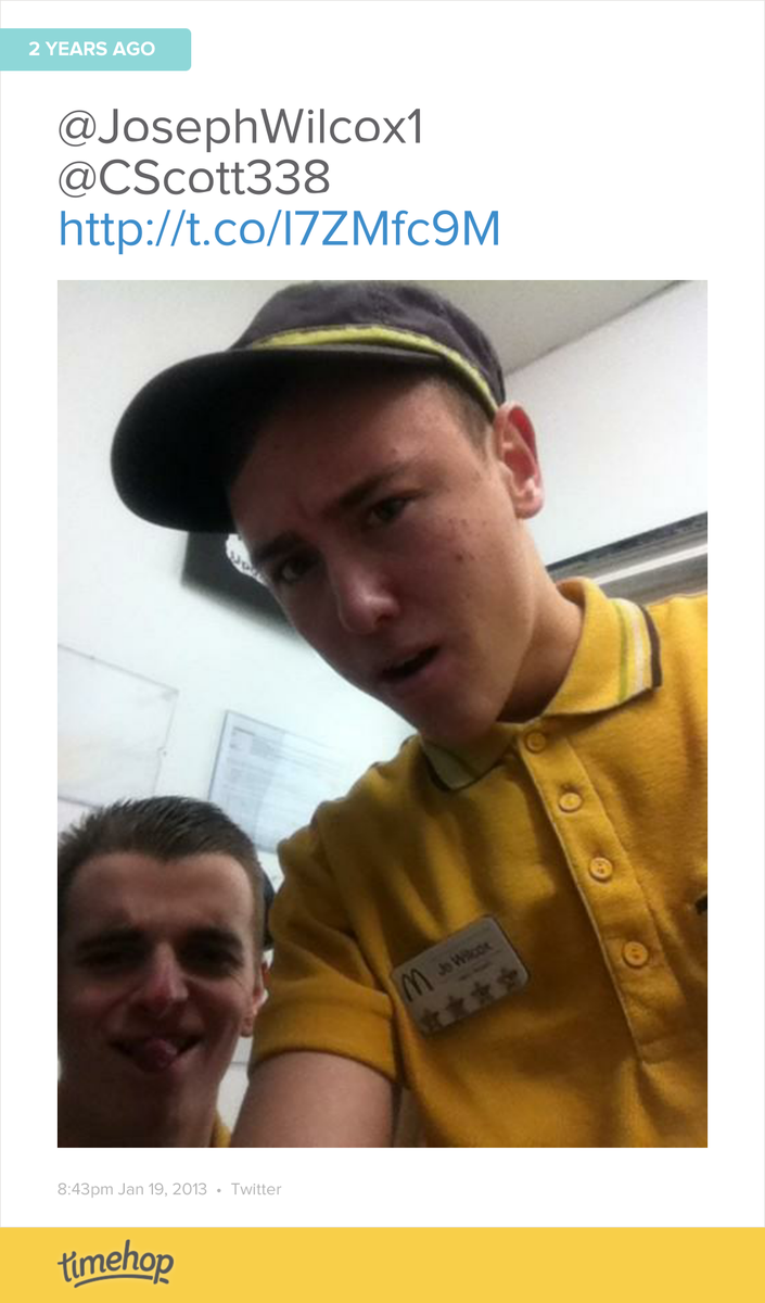 jaydemay_x's tweet photo. Aw! Miss these two!! @josephwilcox1 http://t.co/wcLFfQKhxw http://t.co/Dbzh1vRlpd
