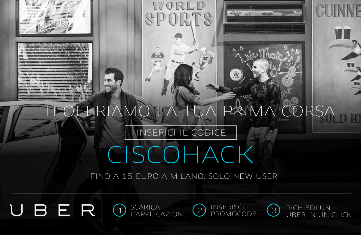 BeMyAppItaly's tweet photo. Siete pronti per l'hackathon Cisco Live!? vi aspettiamo con @Uber_Milano http://t.co/3o7hVYTeQN #CISCOHACK http://t.co/kawjDDCD5Y