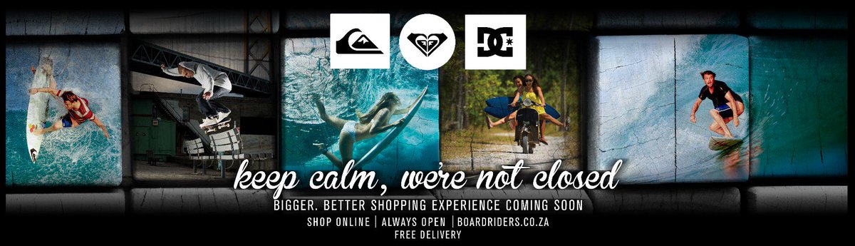 Exciting new shopping experience starting end Feb 2015 - KZN Gateway store.  <a href="/Quiksilver_SA/">Quiksilver SA</a> @Roxy_SA <a href="/DCshoesAFRICA/">DC Shoes Africa</a>