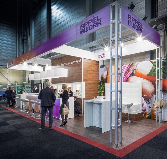 En nog zo'n leukerd op de Vakbeurs Facilitair 2015: De stand voor Appèl B.V. @beursfacilitair. @Appelatwork