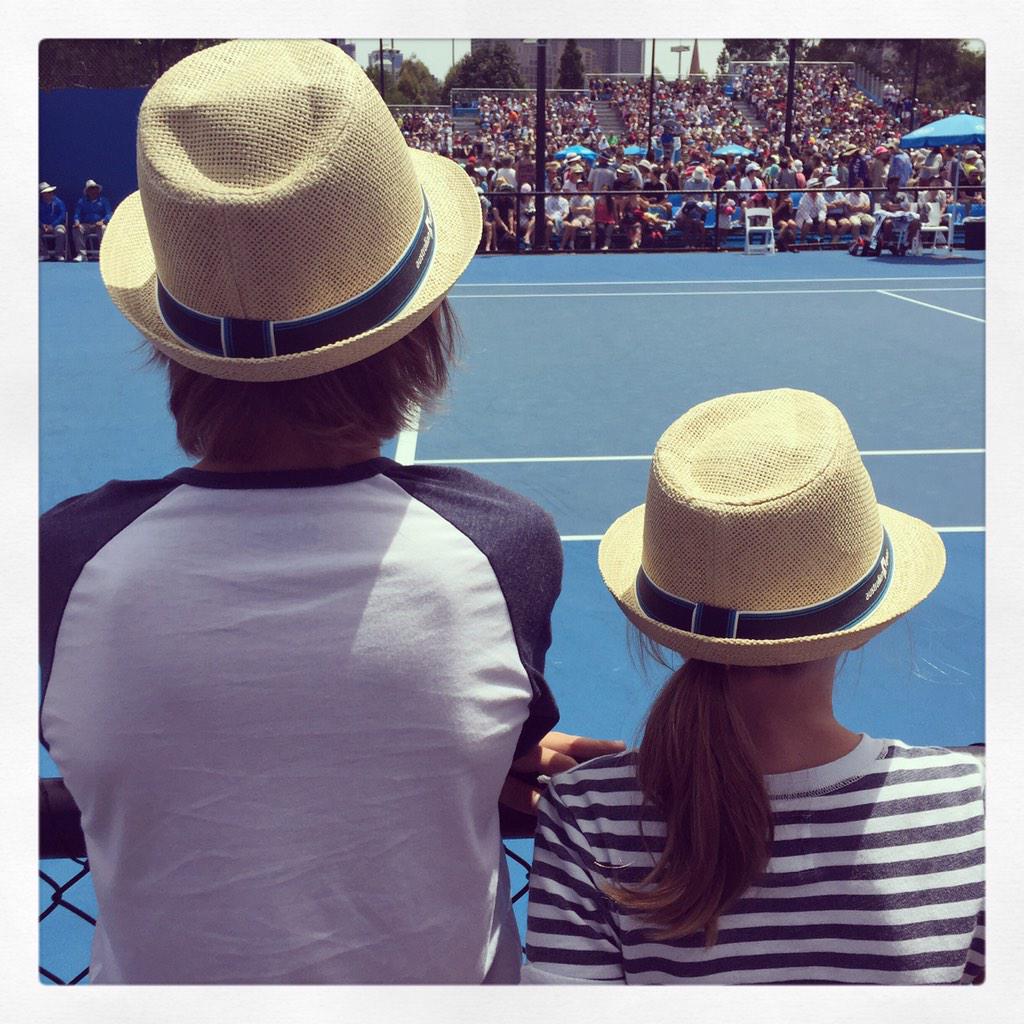 Aus Open Day 1 ....&amp; LoVed it! 🎾⭐️👌 <a href="/AustralianOpen/">#AusOpen</a>