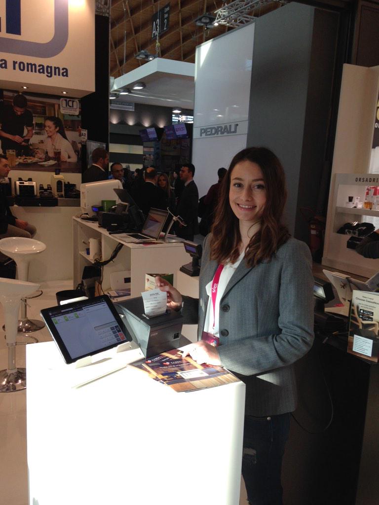 IEGexpo's tweet photo. #novità made in #Rimini: ecco #crazyforgelato la #app che ti ordina il #gelato con un click #sigep2015 pad a2 http://t.co/Fi31yq5WNT
