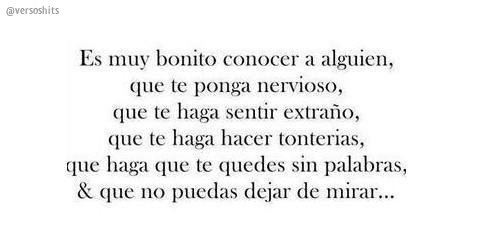 versoshits's tweet photo. Es muy bonito conocer a alguien que... http://t.co/nYhAusznSc