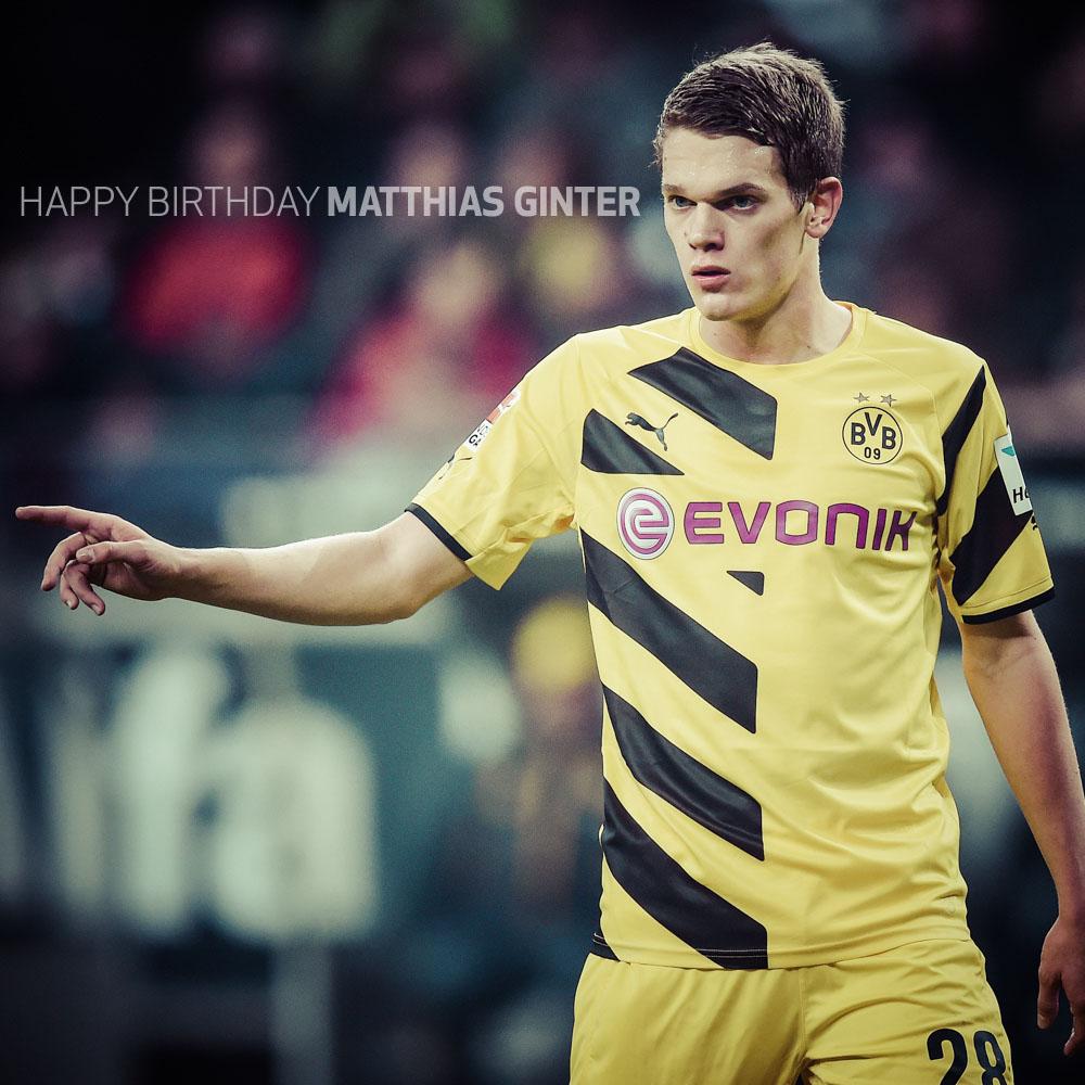 Happy 21st birthday to Matthias Ginter 

Have a great day 