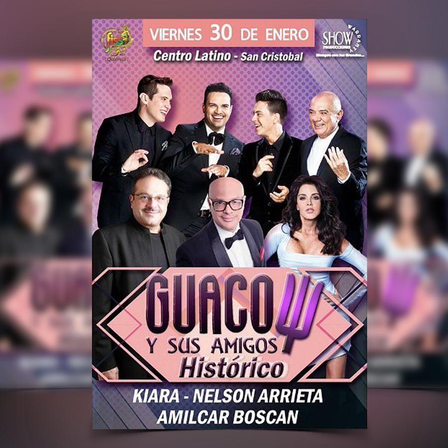 OficialGuaco's tweet photo. ► ¡Atención #Táchira! → el viernes 30 de enero GUACO y sus amigos en vivo en San Cristóbal → http://t.co/bRKTa7ZU9U Ψ http://t.co/hB9CXywCTM