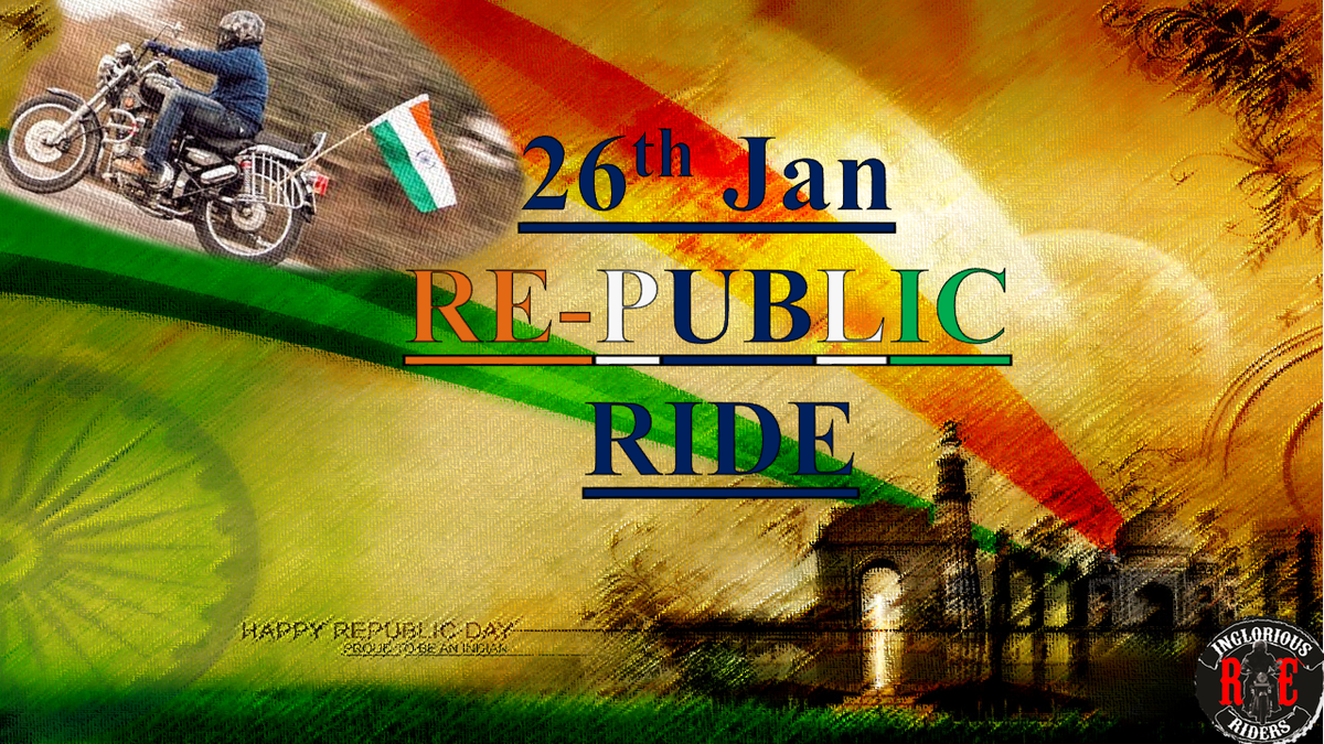 IngloriousRidez's tweet photo. IR's are waiting for 26th Jan to ride Proudly with Indian Flag mounted on their Bikes.
We Proud to be an Indian. http://t.co/CCERQBoiuq