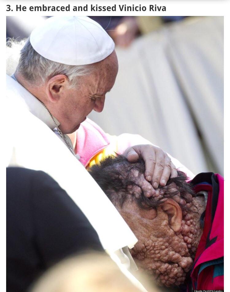 kiraycelis's tweet photo. How could you not love Pope Francis? <3 http://t.co/EuRI3eMV8y