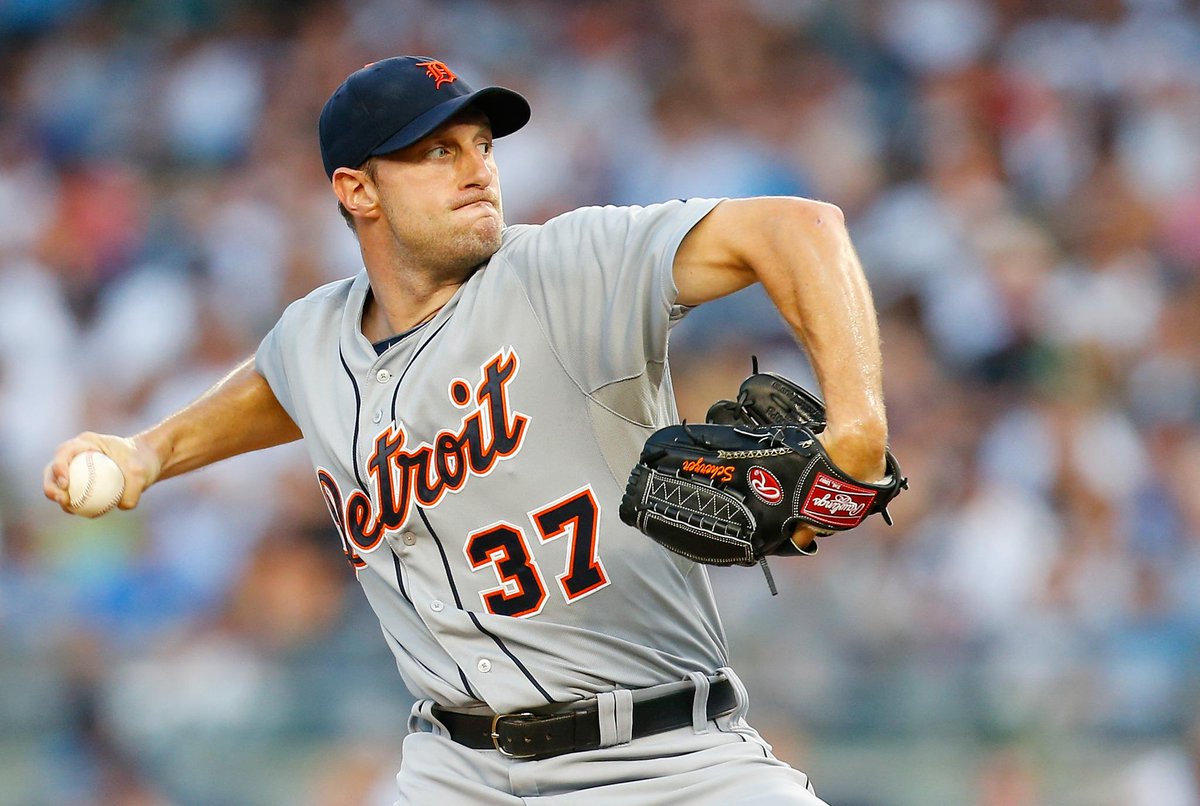 SportsCenter's tweet photo. ICYMI: Max Scherzer agrees to 7-year deal with Washington Nationals. (via multiple reports) http://t.co/pGOeF59Rm3