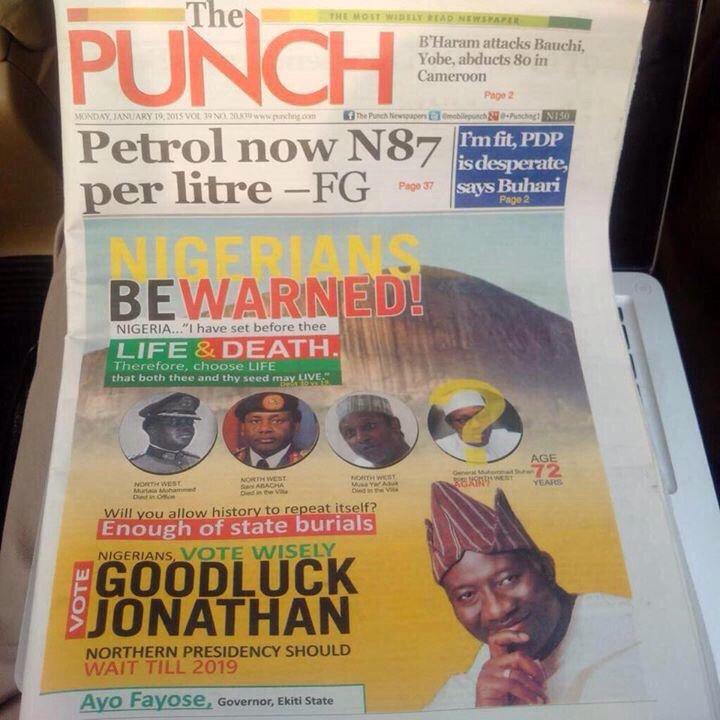 Dirty Politics! PDP Have Gone Too Far With This Political Advert [MUST SEE PHOTOS]