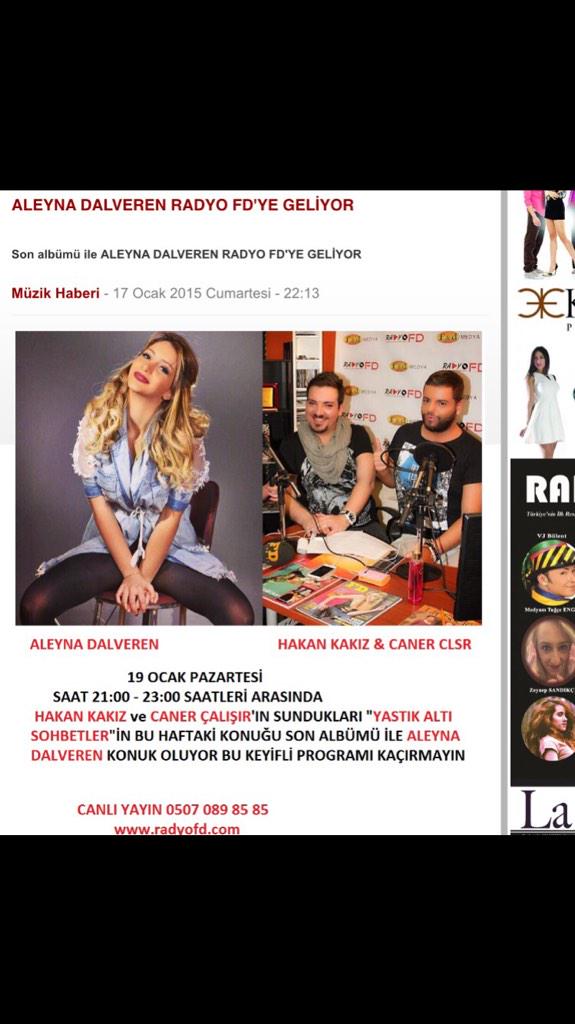 Bugun saat 21:00 da Radyo Fd ' Hakan Kakiz ve Caner Calisir konuguyum... Kacirmayin...@HAKANKAKIZ