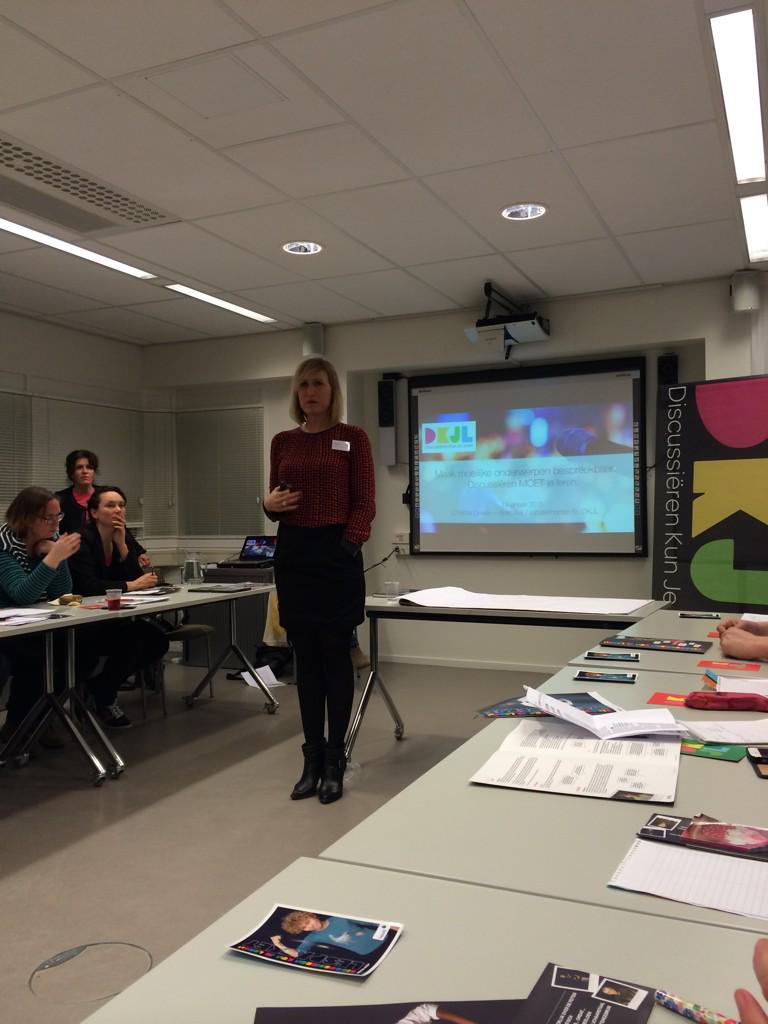 Workshop van @ChantalDeken #DKJL tijdens #charlieindeklas bij <a href="/HetABC/">Het ABC</a>