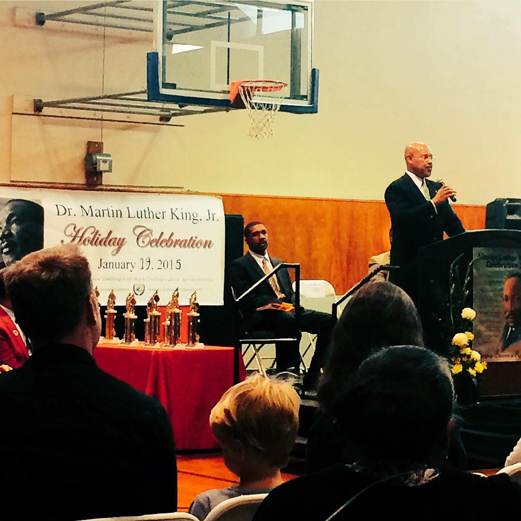 Celebrating Dr. Martin Luther King Day at #JackieRobinsonPark #MLK2015 #Pasadena