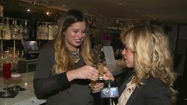 NY1's tweet photo. .@ArianaSoho pairs classical Russian music with contemporary cuisine. WATCH: http://t.co/g4g06GXSaR #pickle #vodka http://t.co/EGPAJOYcA3