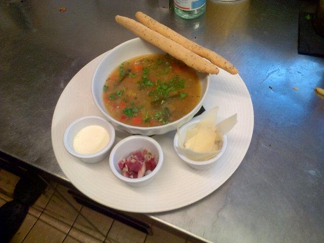 This is not just soup. This is zest alpine style super soup!