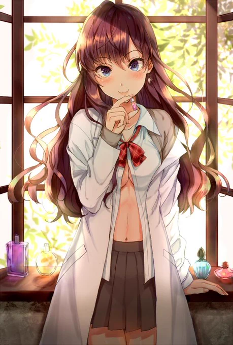 一目ぼれした一ノ瀬志希にゃん描いたよ～ デレマスの子はまつげばしばし描いてもいいから楽しい 