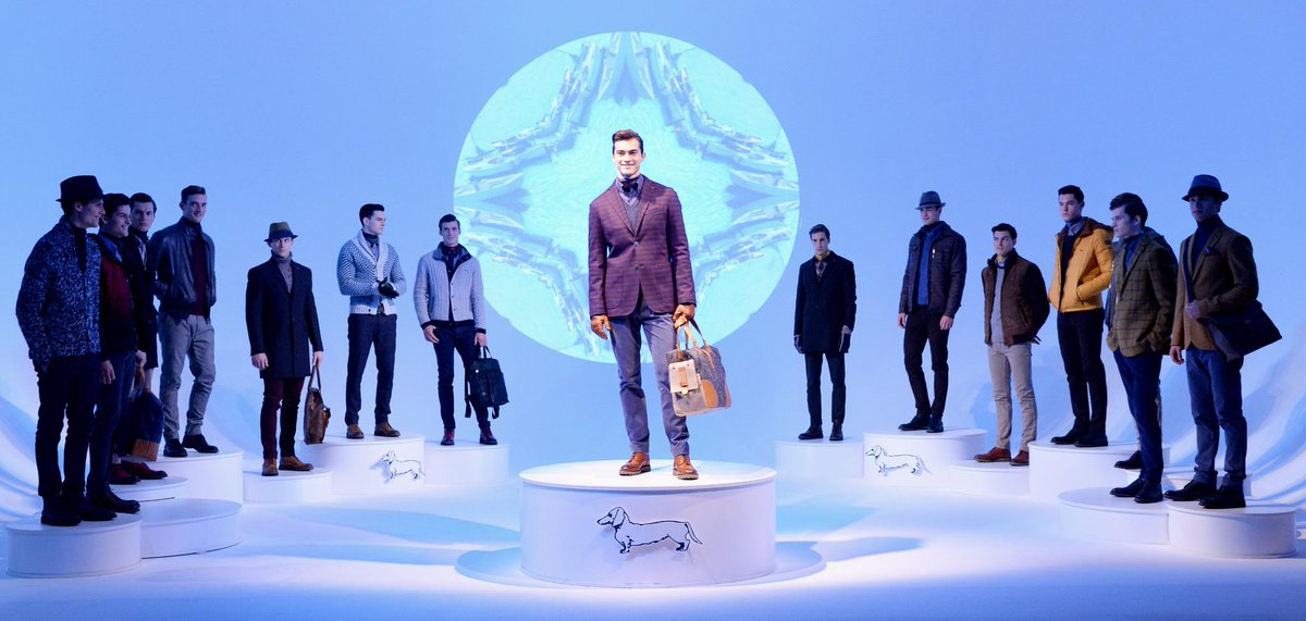 Harmont_Blaine's tweet photo. DON’T MISS! #SoftJacket made of #striped #wool over... #FW1516 #MEN’S #COLLECTION
#NaplesKaleidoscope #HBFW15 #MFW http://t.co/JGFMHLrHo9