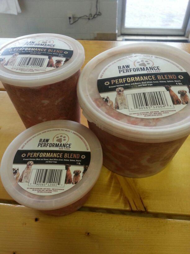 rawdogfood's tweet image. Come in and get the new Performance Blend in 1 lb, 2 lb, and 4 lbs  #feedraw #rawperformance