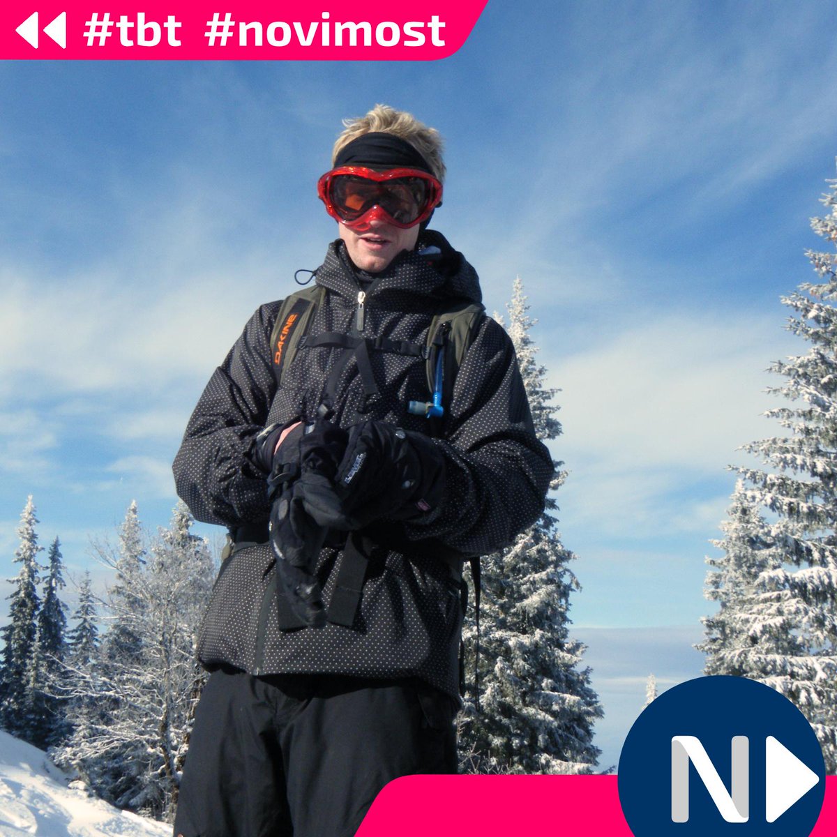 NoviMost's tweet image. #tbt Iain got our Jajce team snowboarding in 2013. Today he's back bringing his snowboard skills to our winter camp.