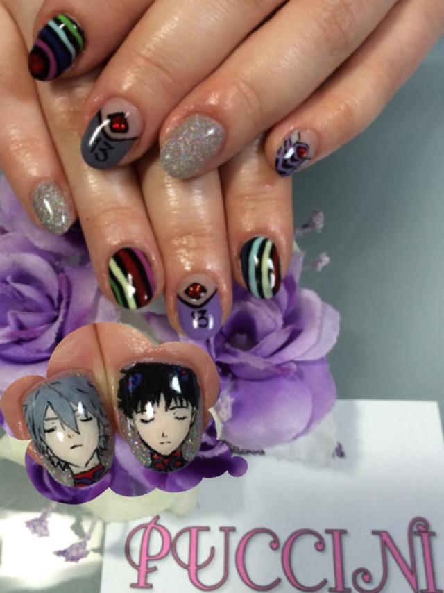 Nail Salon Puccini Twitterren エヴァンゲリヲンシンジ カヲル痛ネイル エヴァ 痛ネイル 大阪 カヲル シンジ Http T Co Frrkrg3fqq