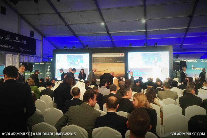 ABBgroupnews's tweet photo. Thrilled to be here! MT @solarimpulse: Glad to welcome our partner @ABBgroupnews in the #AbuDhabi hangar tonight! http://t.co/UWboO80bKt”