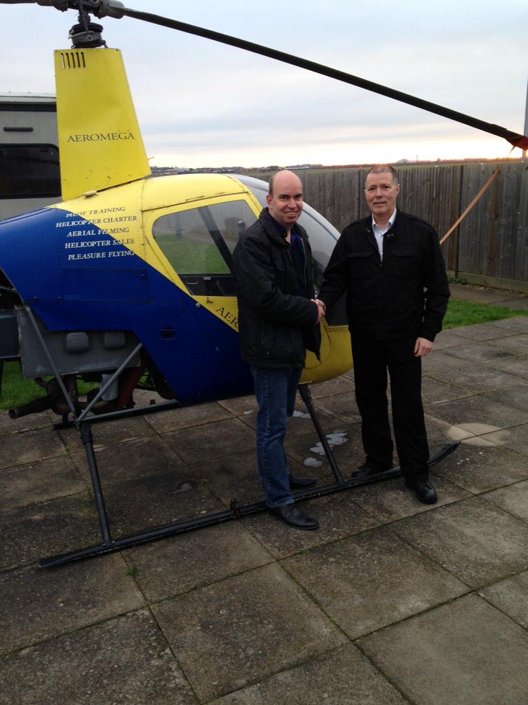 AeromegaHelis's tweet photo. A huge congratulations to David Abraham for just passing his PPL skill test! Brilliant flying! Well done Dave! 🚁 #ppl http://t.co/LnXGrEE9oT