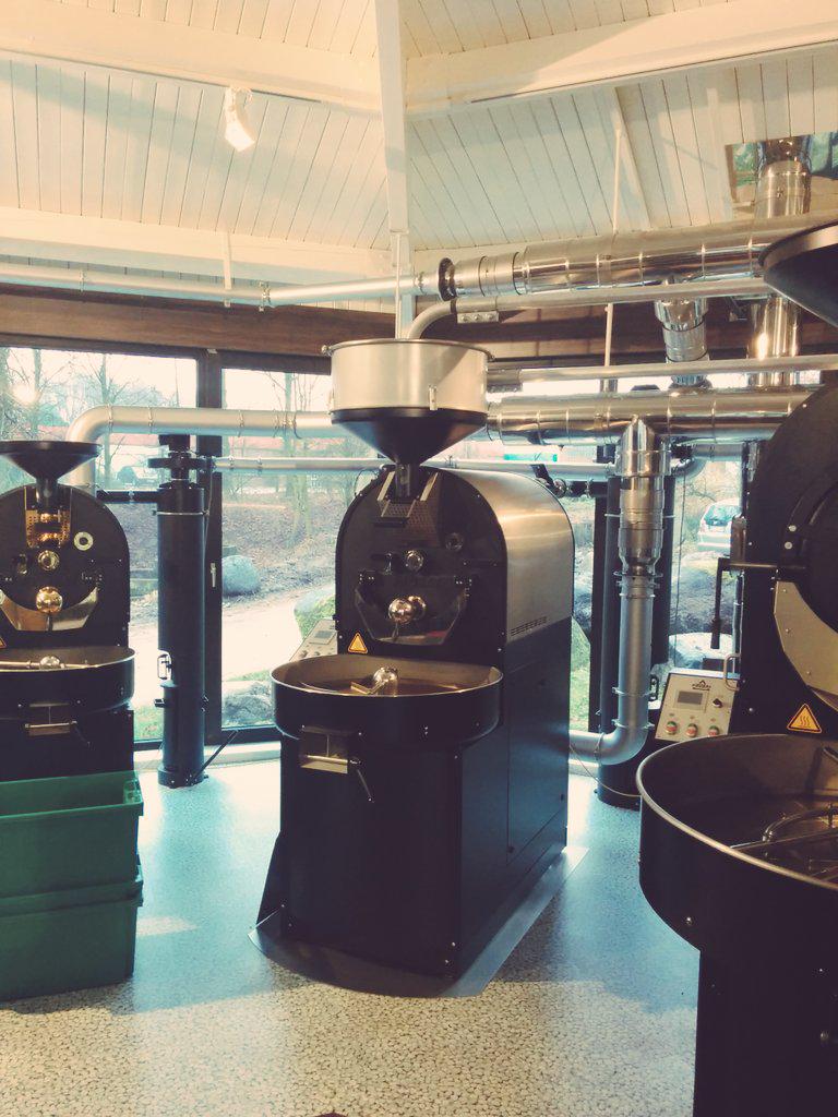 Just a day at the office <a href="/Koffiestation/">Koffiestation</a> #Coffeeroaster shopping <a href="/Probatone/">Probat</a>. We love this machine!