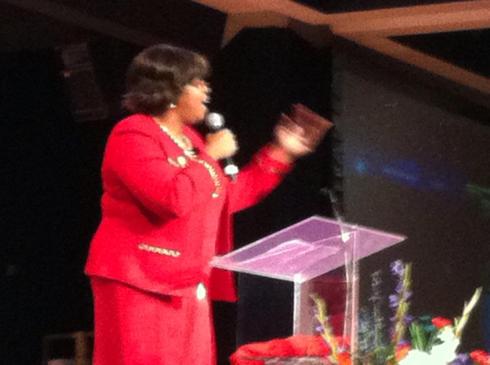 benitazahn's tweet photo. #SuzanJohnsonCook 3rd Ambassador at large for intl religious freedom - keynote at the #NYSMLK celebration . Powerful! http://t.co/Itd5qCsPOT