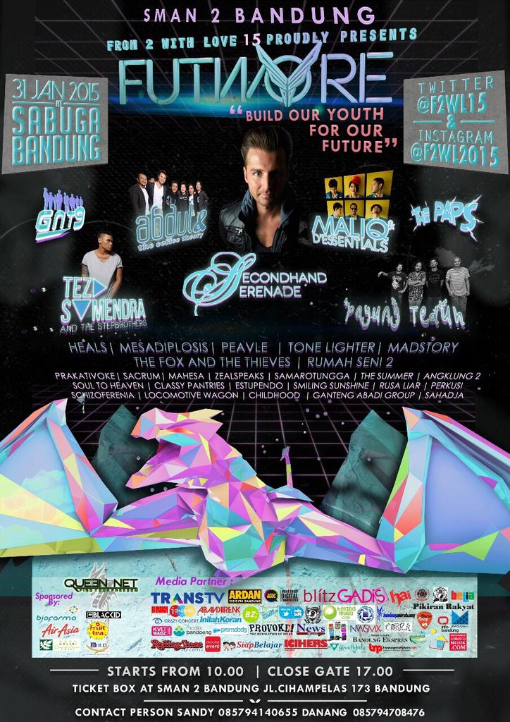 #infopensi SMAN 2 Bandung presents :  @f2wl15