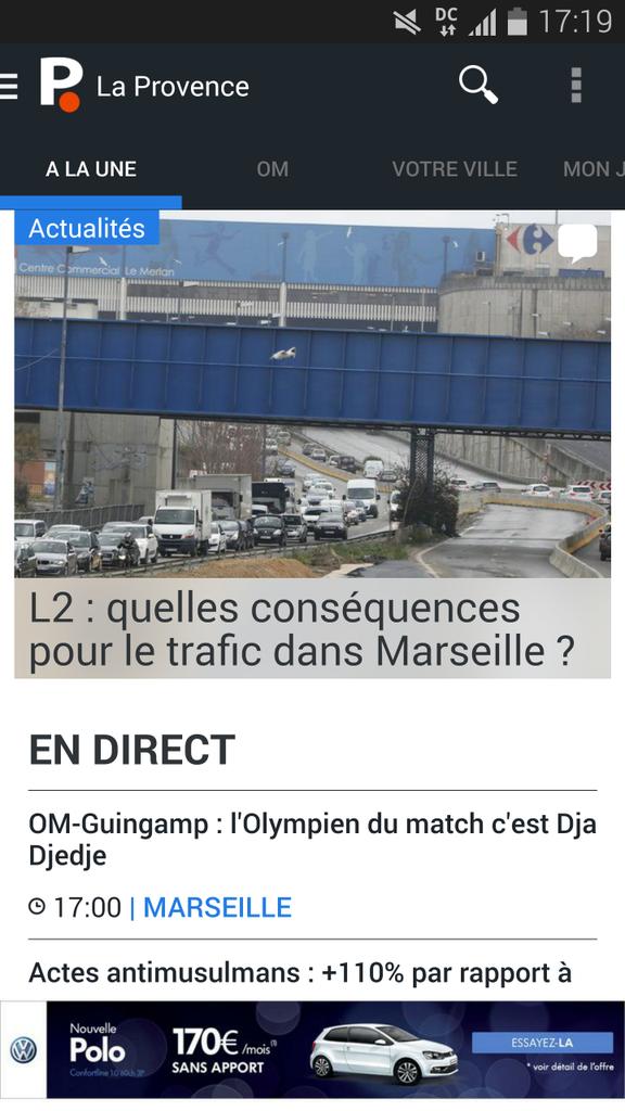 BigAllanYT's tweet photo. Bravo @laprovence pour cette application,  elle a un beau design !! #Marseille http://t.co/3AvQmvSDB2