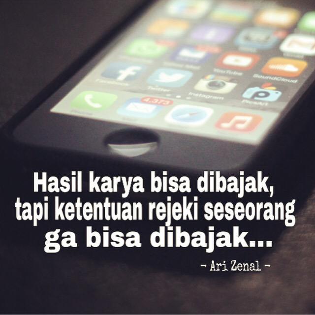 Hasil karya bisa dibajak, tapi ketentuan rejeki seseorang ga bisa dibajak. <a href="/studio77bogor/">Studio 77 Bogor</a> •083866779999•PIN 52786E65