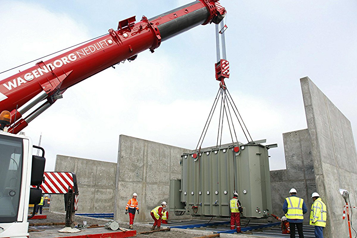 Westermeerwind's tweet image. Vandaag zijn de transformatoren van #Windpark #Westermeerwind geplaatst