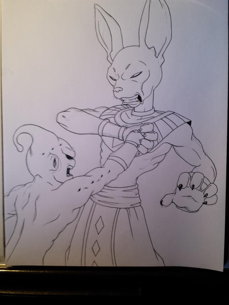 BentoManga_'s tweet photo. Lord Beerus VS Kidd Buu
#dbz #dragonballz #manga #anime #beerus #kiddbuu #majinbuu #otaku #art #animefan #versus http://t.co/IQDhFvGzgM