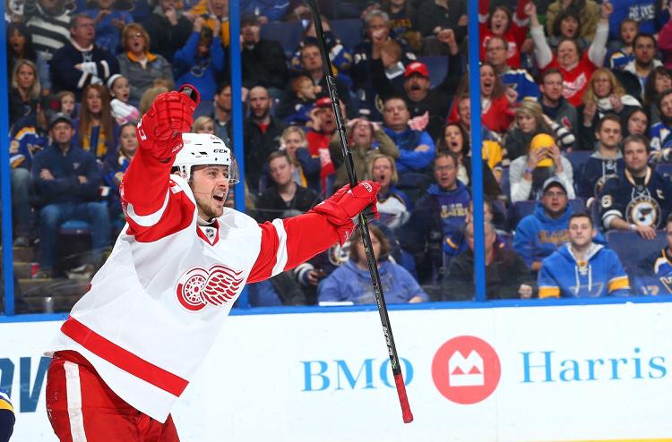 DetroitRedWings's tweet image. Congrats to @Trto90, who's been named the @NHL's Second Star of the Week!

READ MORE: redwings.nhl.com/club/m_news.ht…